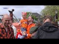 Koningsdag op wilhelminaplein in someren