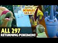 The BIGGEST DEX CUT! All 297 Returning Pokemon for Pokemon Scarlet and Violet