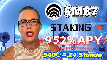 Maximiere Rendite: Staking M87 coin Messier Top