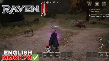 RAVEN 2 GAMEPLAY  MMORPG FOR ANDROID/iOS WALKTHROUGH  ( LEVEL 33 )