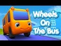 Wheels On The Bus | Nursery Rhymes | Baby Songs | Kids Songs | 4K