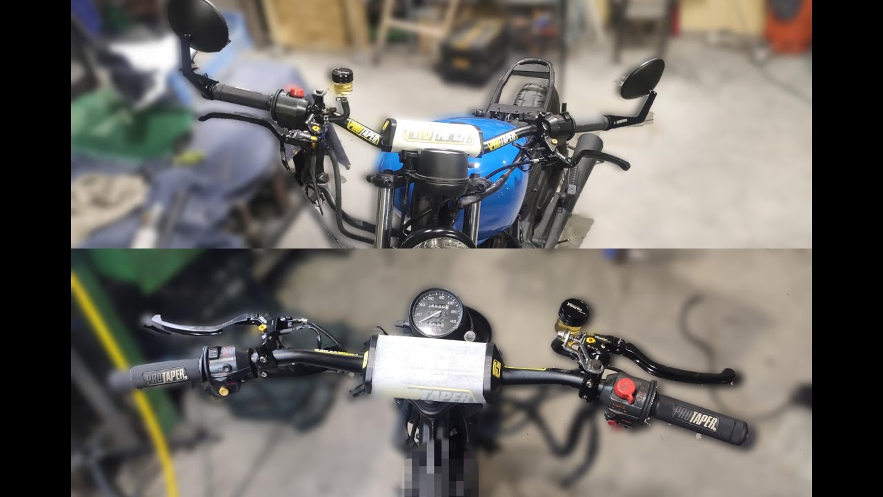 Cambio RADICAL |  Cambio de manillar a uno de MOTOCROSS a la BRAT STYLE