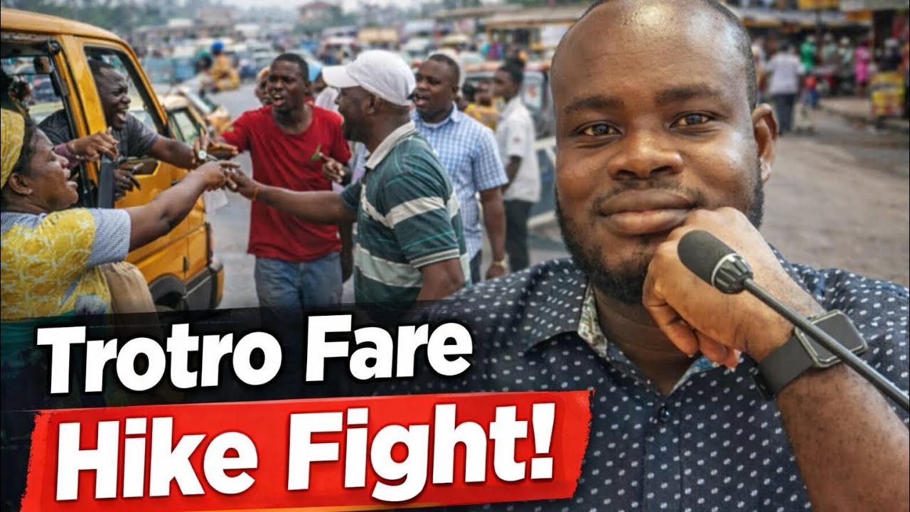 Kumasi Chaos! Task Force vs Trotro Drivers 