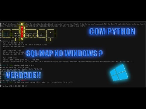 Como Instalar O sqlmap No Windosw (metado 100% verdadeiro)🔝