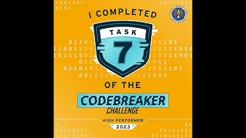 Codebreakers 2023-2024 Walkthrough: Task 7 Part 1