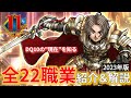 【DQ10】初心者&休止勢のための全22職業紹介&解説2023【ドラクエ10】