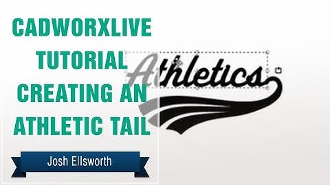 CadWorxLive Tutorial Creating an Athletic Tail