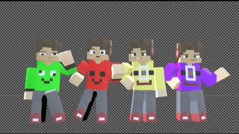 Speed Art Render Twins Boys Minecraft Prisma 3D