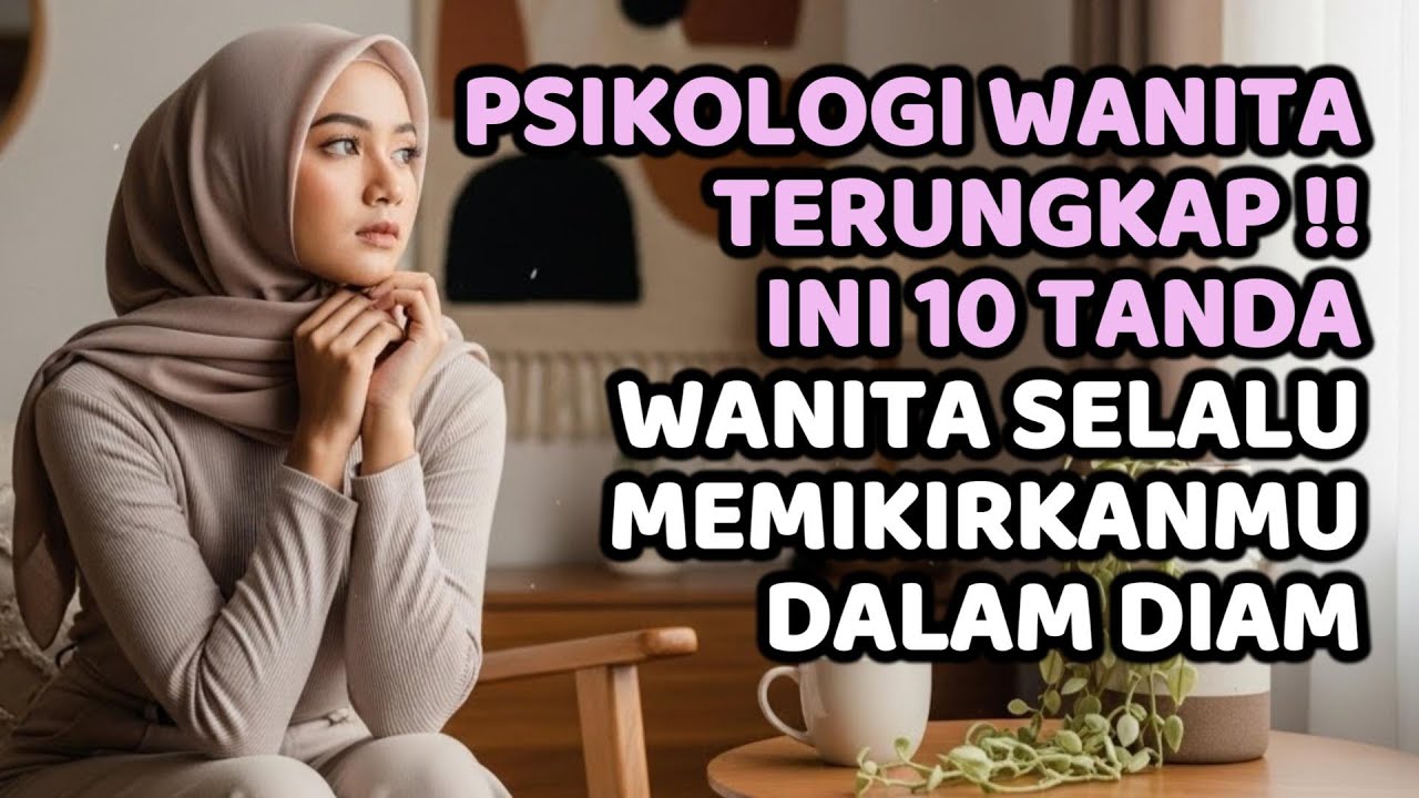 Terungkap Psikologi Wanita, 10 Tanda Wanita Selalu Memikirkanmu Dalam Diam
