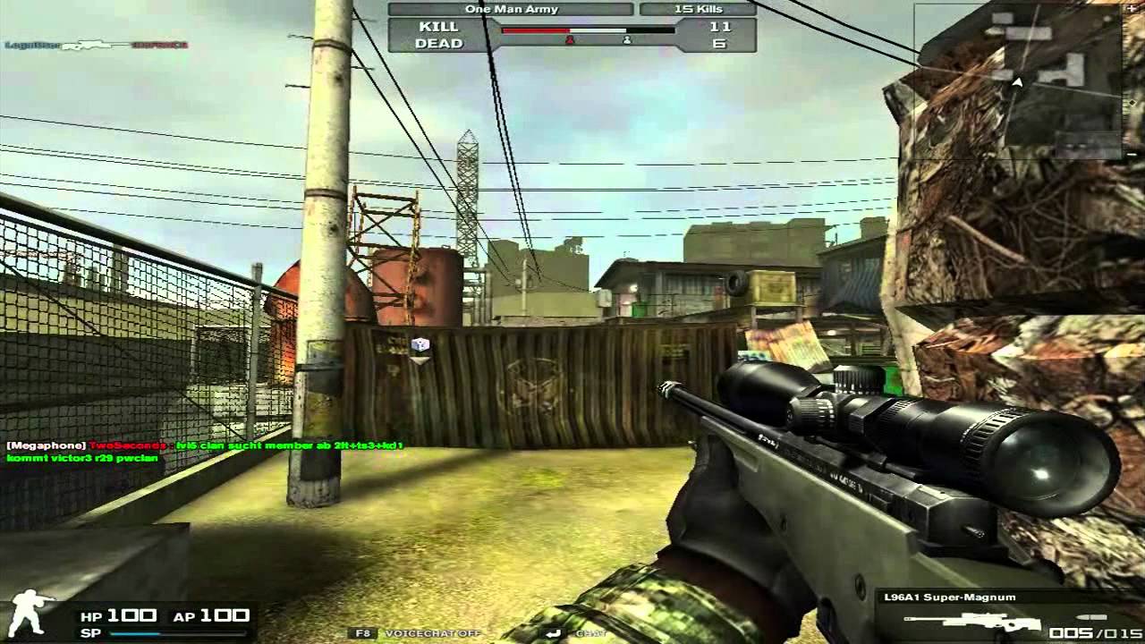 LegalUser vs. iD3FENCE aka KuduroCAE | COMBAT ARMS