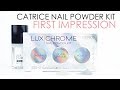 Lux Chrome Nail Powder Kit | Live Test + First Impression | carovilina