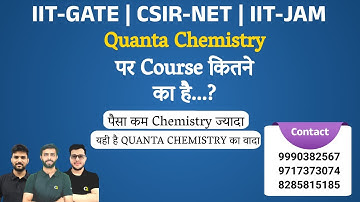 New Batch Announcement | CSIR NET | IIT GATE | IIT JAM  | Quanta Chemistry Classes