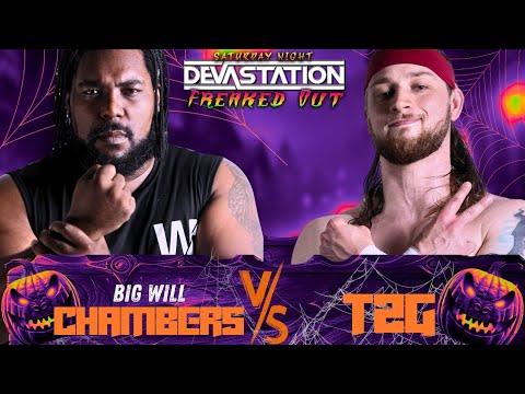 T2G vs Big Will Chambers (FULL MATCH) | HCW Freaked Out 2025