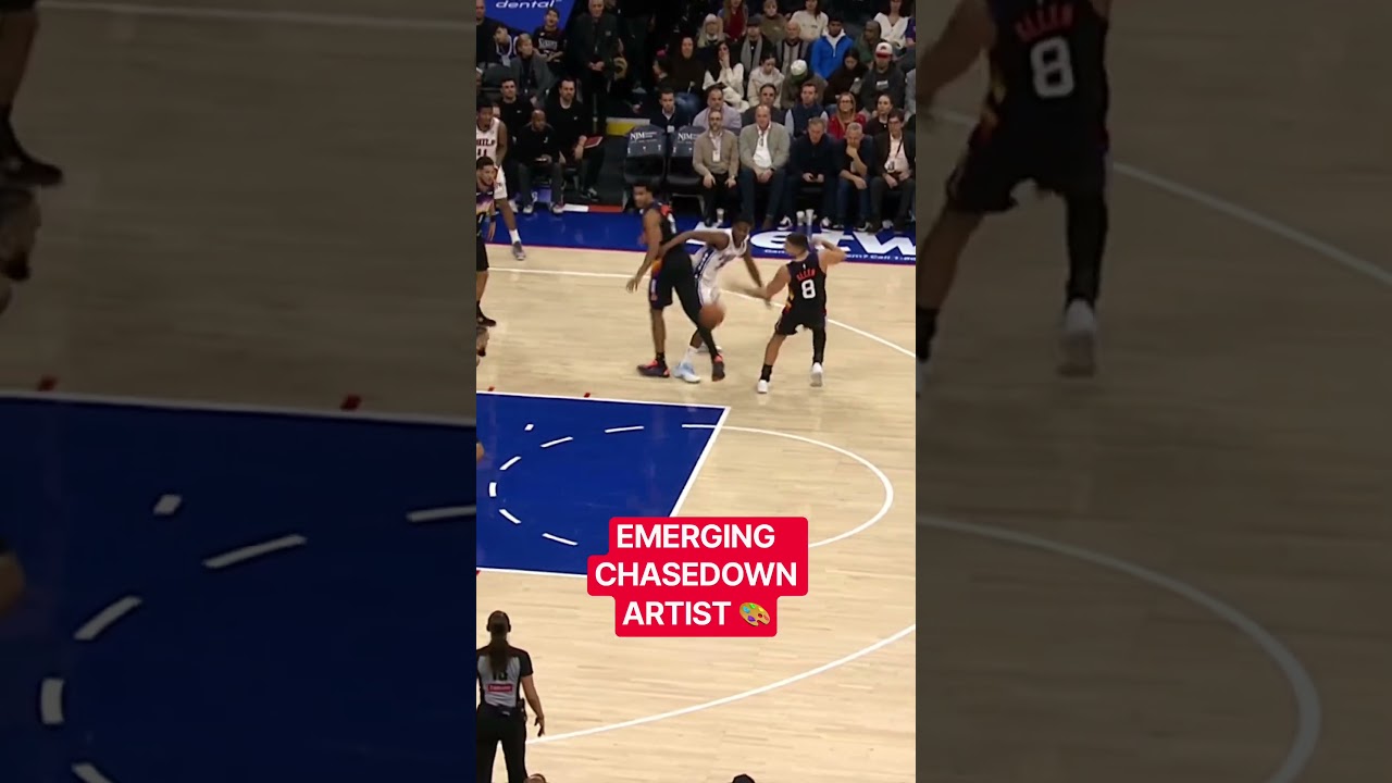 VJ Edgecombeās Top Chasedown Blocks from the 2025-26 NBA Season