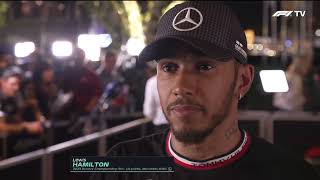 Lewis Hamilton post-qualifying interview | Saudi Arabian GP