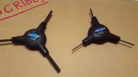 Park Tool AWS-1-AWS-2 AWS-3 3-Way Hex Wrench Review [4K]