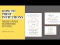 How to Print Invitations | Prep Files for Gold Foil and Letterpress Printing