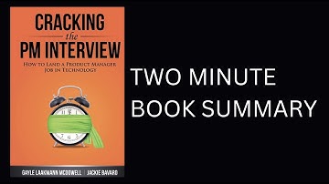 Cracking the PM Interview by Gayle Laakmann McDowell