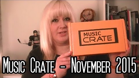 Music Crate - November 2015 Unboxing