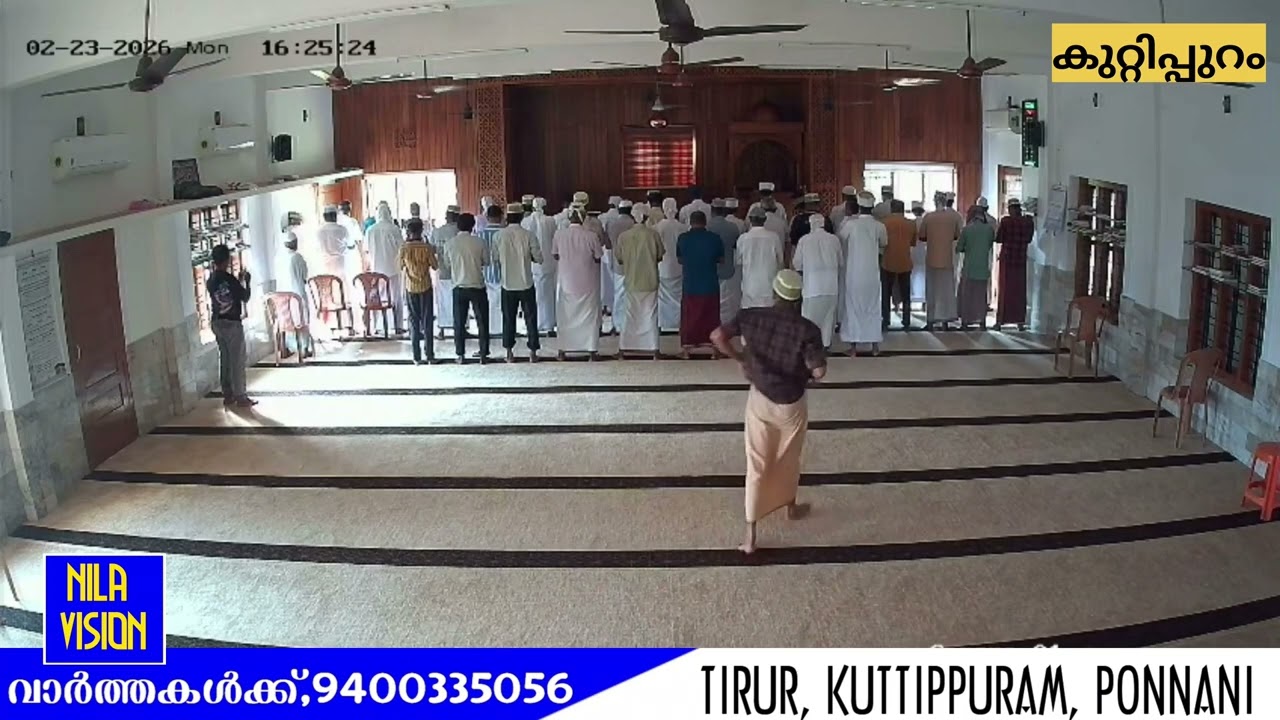 കുറ്റിപ്പുറം രാങ്ങാട്ടൂരിൽ പള്ളിയിൽ മോഷണം മോഷ്ടാവ് കുറ്റിപ്പുറം ബസ്സിൽ കയറി കടന്നു കളഞ്ഞു. 