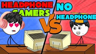 🎧 HEADPHONE gamers vs No-HEADPHONE gamers