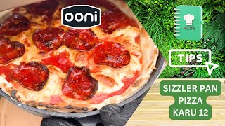 Pizza Hut Pan Pizza in Ooni Cast Iron Skillet! : r/uuni