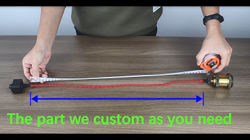 How to custom cord length for your Track Light Pendant