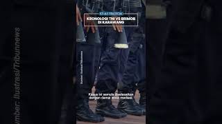 Kilas Peristiwa Bentrok Hebat Tni Vs Brimob Di Karawang Tak Terima Saling Tegur Berujung Konflik