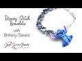 Disney Stitch DIY Stretch Bracelets with Chain Featuring ​⁠@dressitupbuttonshop!💙💙💙