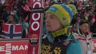 Engelberg 2013. 1. Jan Ziobro. 2. Kamil Stoch. Historyczny konkurs Polaków.