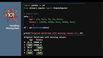 🔄 Day 12 of 101 Days of Data Science: Handling Missing Data