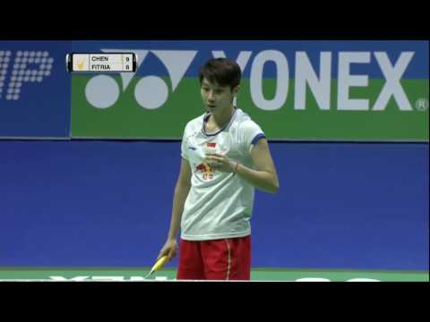 Yonex Swiss Open 2017 | Badminton SF M3-WS | Chen Xiaoxin vs Fitriani Fitriani