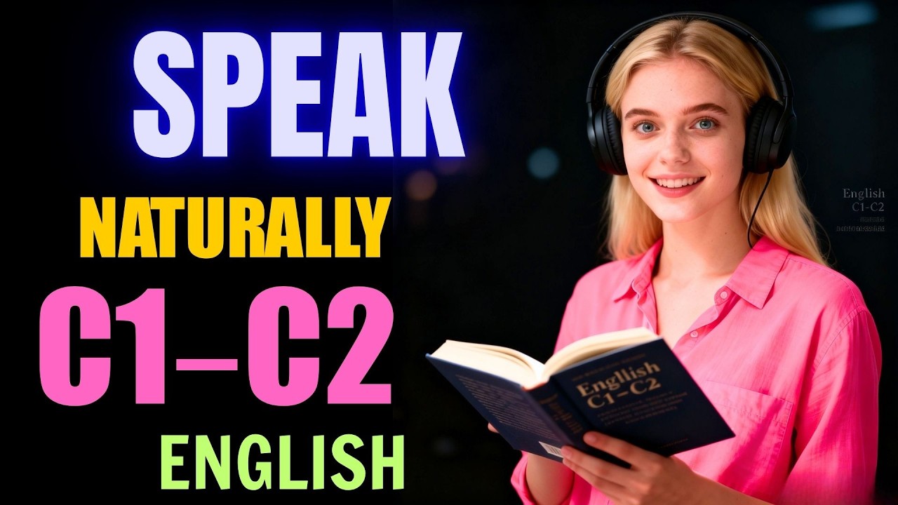Speak English Naturally Every Day | C1–C2 Listening & Speaking Practice ...