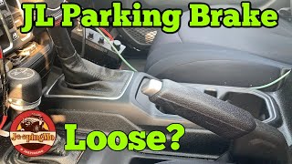 JLWrangler Parking Brake Adjustment