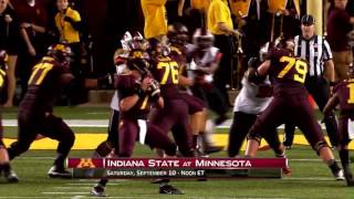 Week 2 Preview: Indiana state at Minnesota