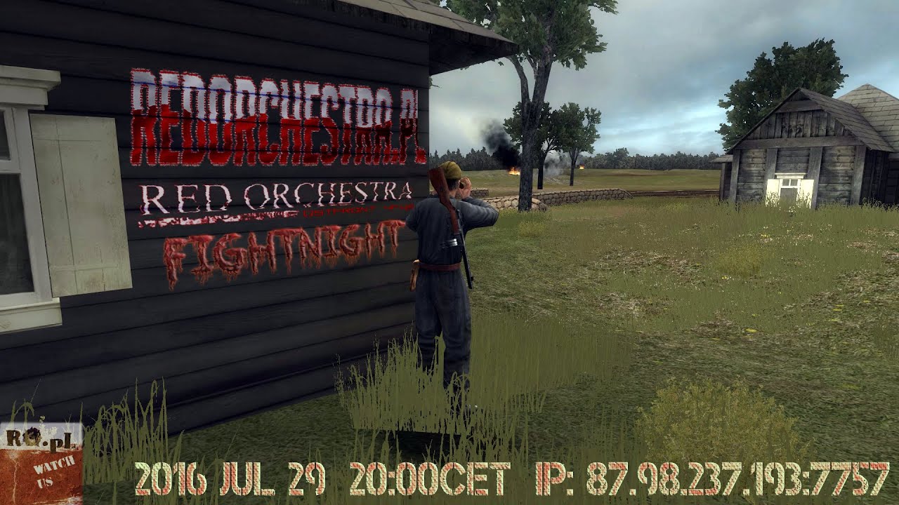 Ostfront FightNight with RedOrchestraPoland 2016 Jul 29