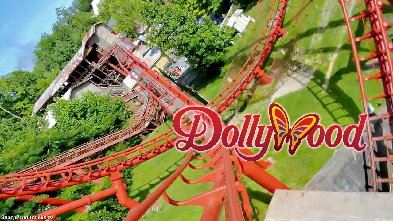 Tennessee Tornado POV at Dollywood - Pigeon Forge, Tennesee