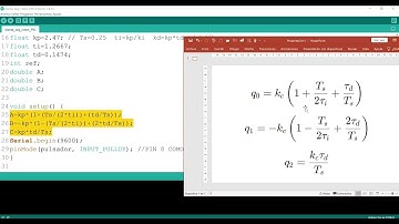 PI y PID discreto en Arduino
