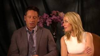 David Duchovny \& Gillian Anderson- The X-Files