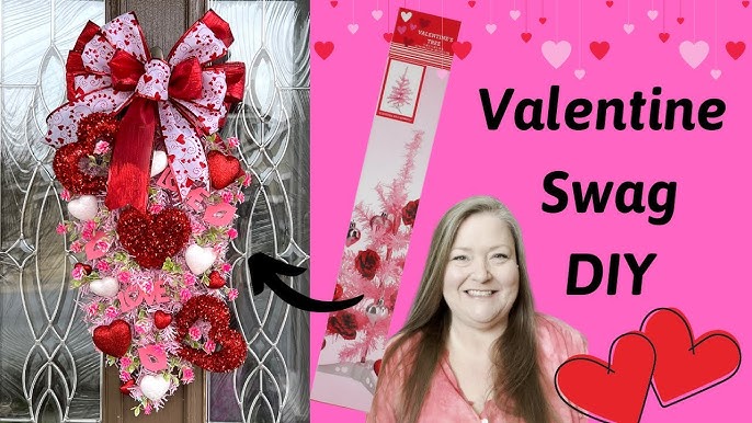 Top 10 Valentines Day Wreaths & Wall Decor ~ Dollar Tree Valentine DIY's ~  Valentine's Day Craft 