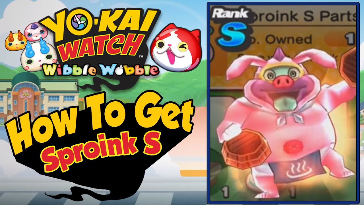 Yo Kai Watch Wibble Wobble How To Get Sproink Sproink S Ios Android Gameplay Youtube