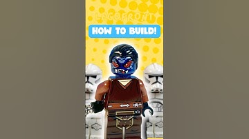How to build a CUSTOM Lego Jedi! #lego #legostarwars #legosets #starwars #afol