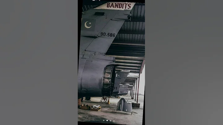 PAF Mirage Aircraft From No.07 Squadron known as the Bandits #short #paf #pakistanairforce