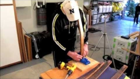 Make a Wine Barrel Table - Part II