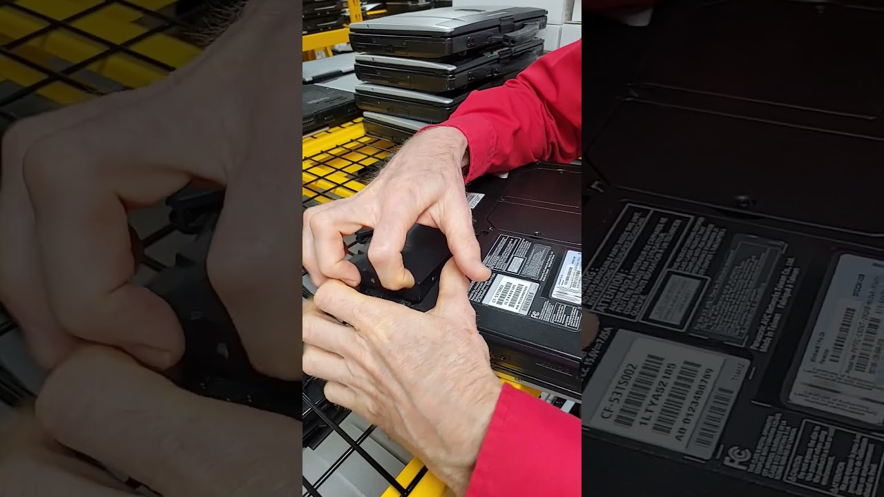 How To Replace The Toughbook CF-53 Hard Drive 