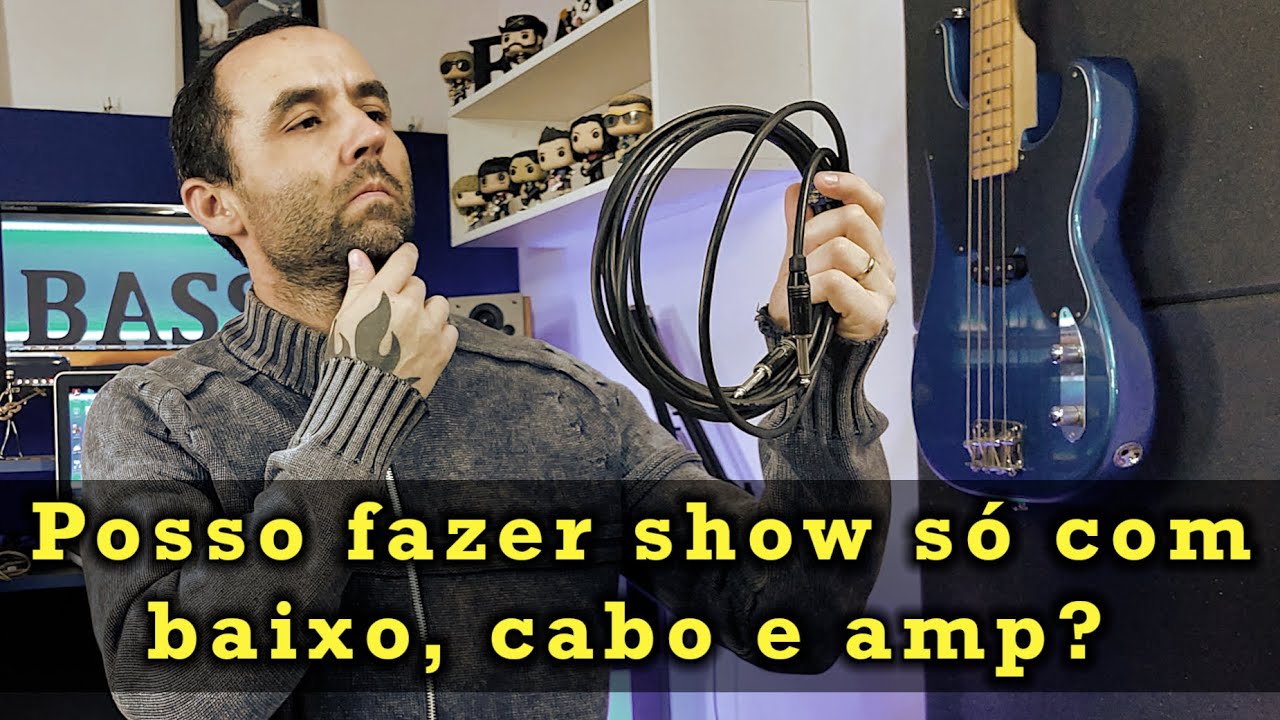 Baixo, cabo e amplificador - Existe vida só com isso?