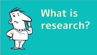 What is research?