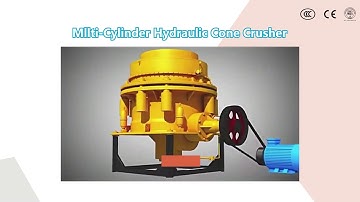 Multi-cylinder hydraulic cone crusher introduction and working principle