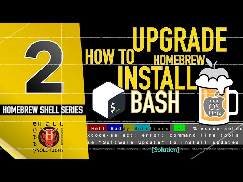 [Homebrew MacOs Unix Shell Series] - How to Upgrade Bash Via Homebrew