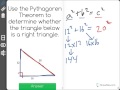 Right Triangle Properties and Pythagorean Theorem